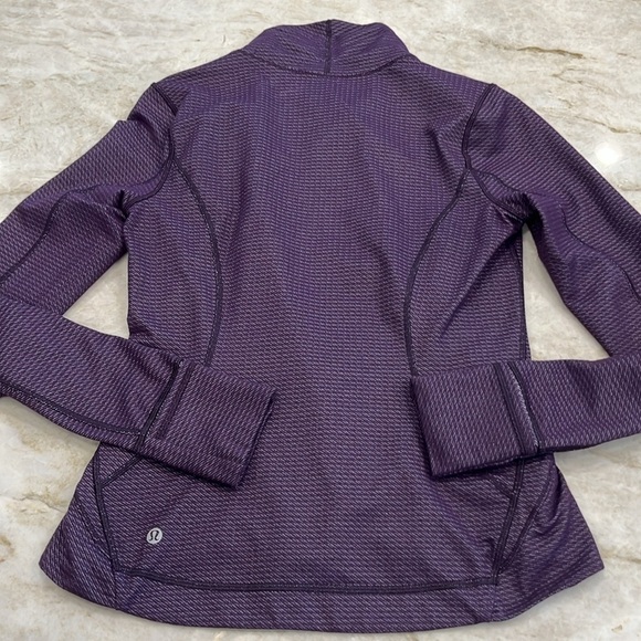 Lululemon | Precision Jacket | Chainlink Deep Zinfandel | Size 8 - Picture 8 of 16